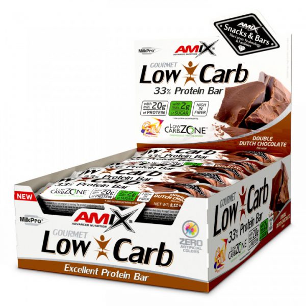 Amix ™ Low-Carb 33% Protein Bar 15x60g
