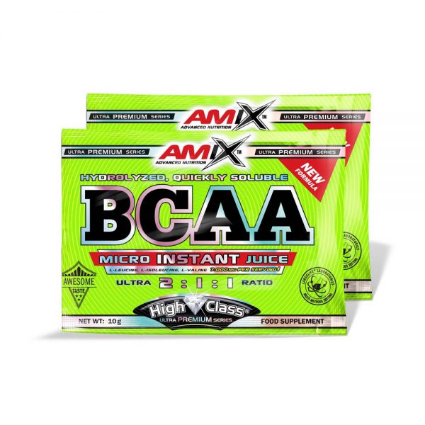 BCAA Micro Instant Juice 20x10g zelena jabuka