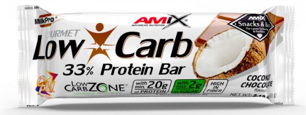Amix ™ Low-Carb 33% Protein Bar 60g