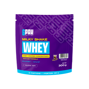 6PAK Milky Shake Whey 300g čokolada