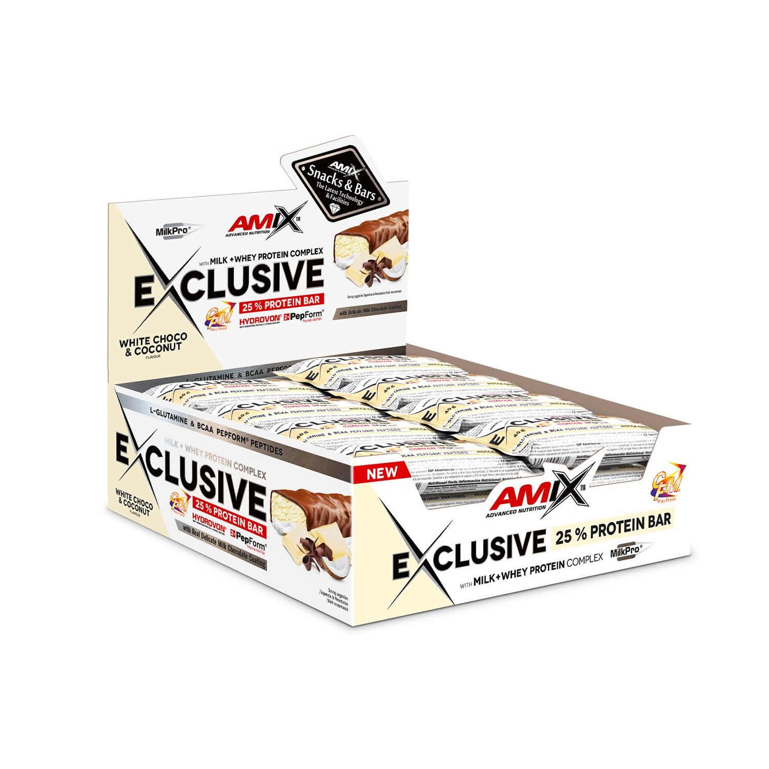 AMIX Exclusive® Protein Bar 24x40g 4 AMIX Exclusive® Protein Bar 24x40g