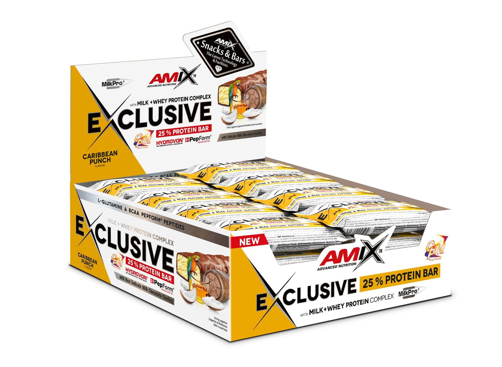 AMIX Exclusive® Protein Bar 24x40g 5 AMIX Exclusive® Protein Bar 24x40g
