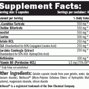 Amix® - Lipotropic Fat Burner 200cps
