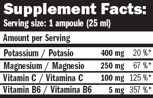 AMIX Magnesium Liquid+ 20x25ml