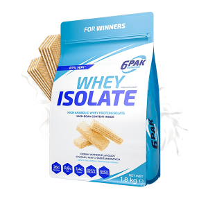 6PAK Whey Isolate 1,8kg vanila